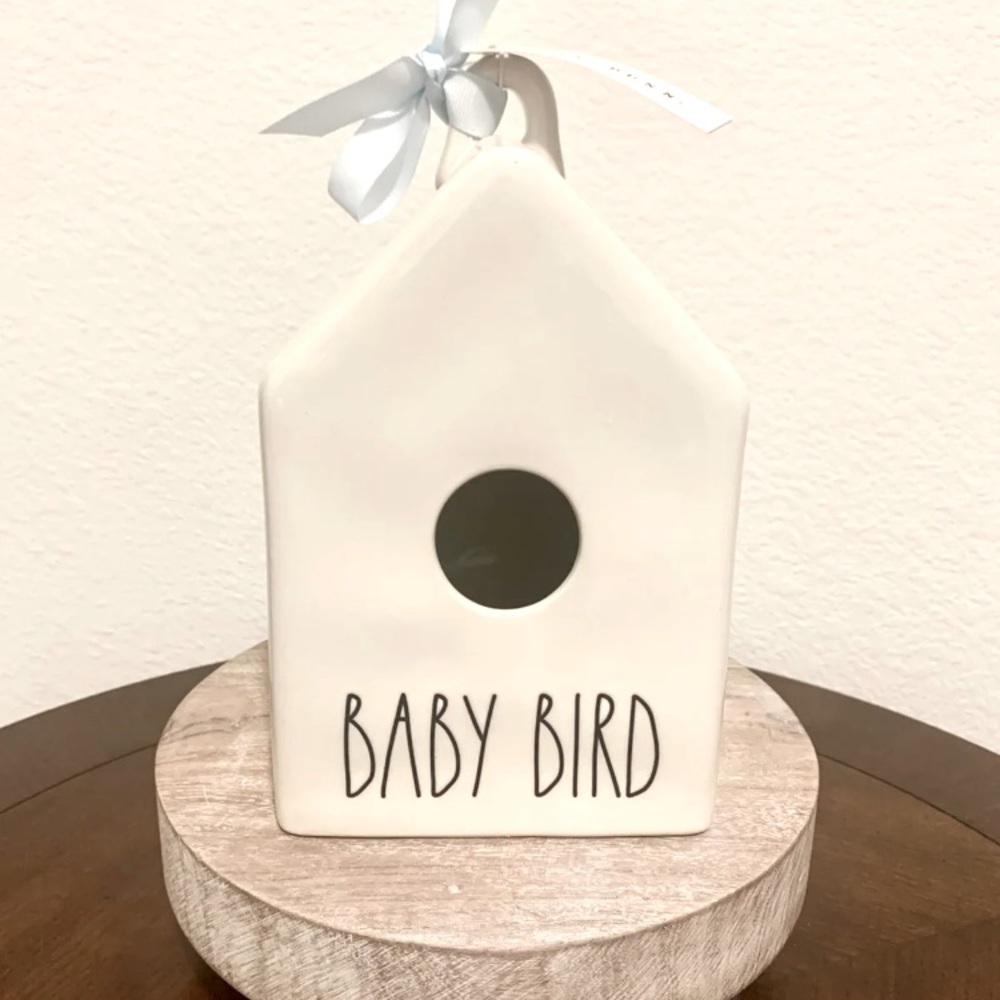 Rae Dunn Baby Bird House